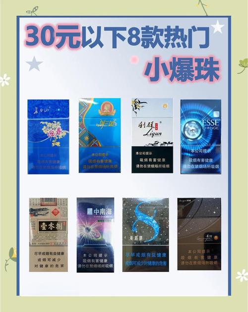 探秘女士细支香烟爆珠世界，品味独特，尽享优雅